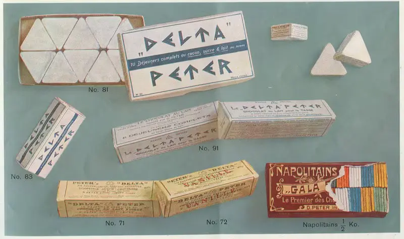 1_Peter Delta and Gala, Packaging and Price List, 1907