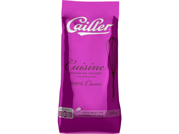 <span>CAILLER Cuisine poudre cacao 200g</span>
