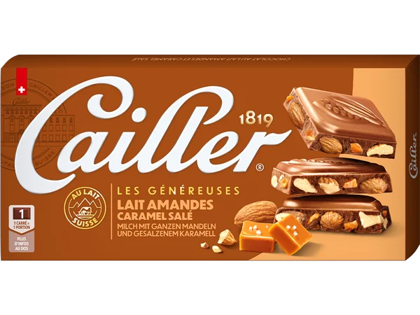<span>Cailler Tablette Caramel & Amandes</span>
