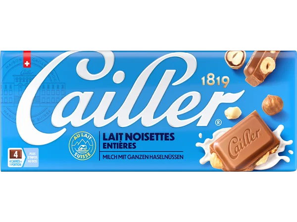 <span>CAILLER Tafel Milch Haselnüsse</span>
