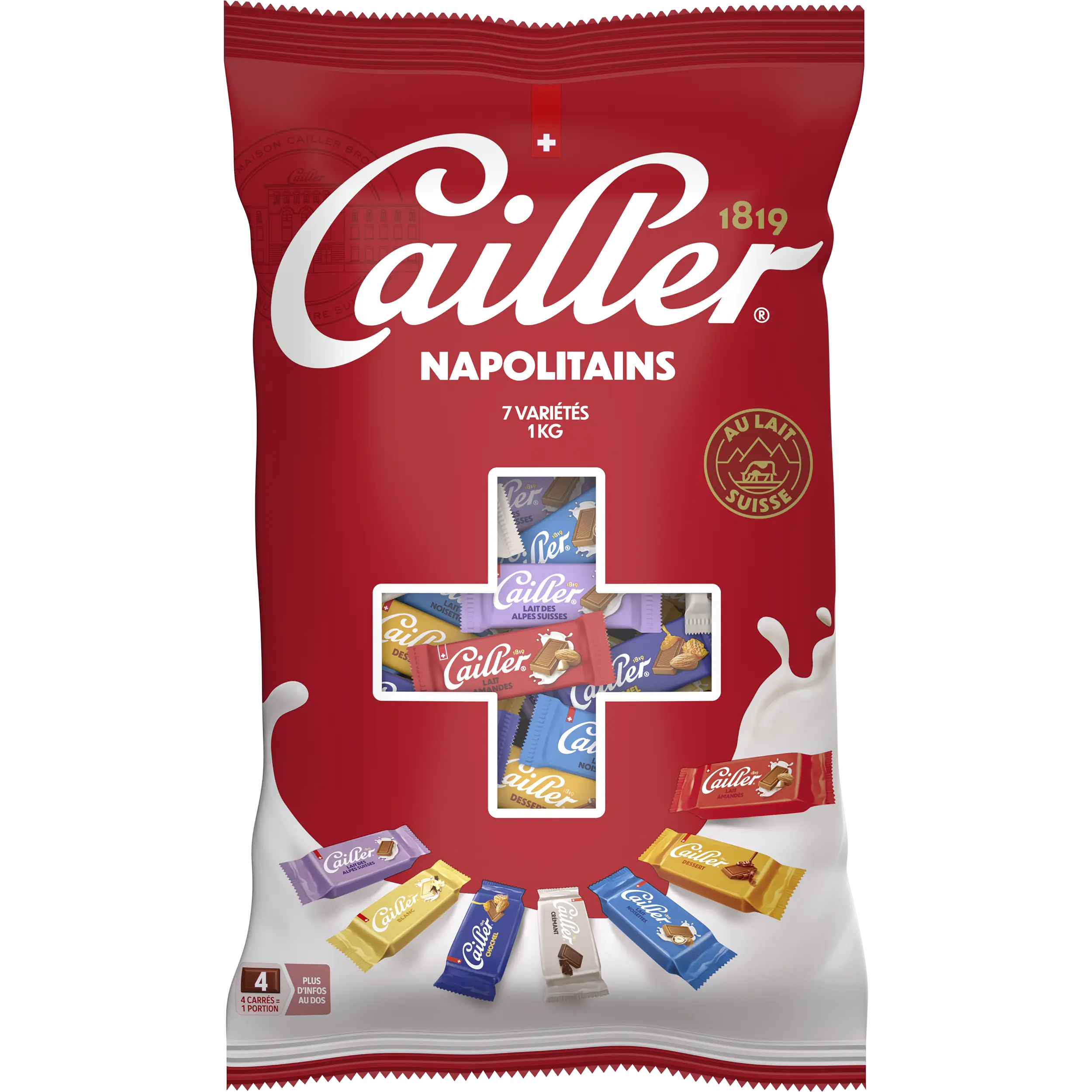 CAILLER Napolitains Mix