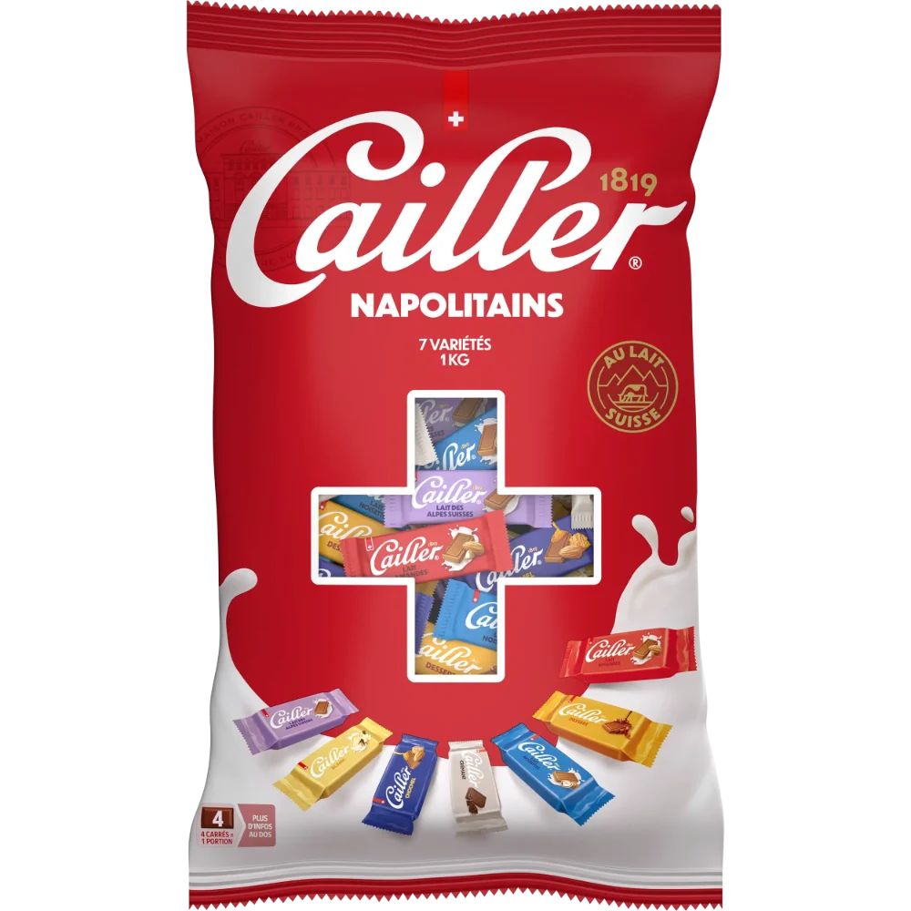 CAILLER Napolitains Mix