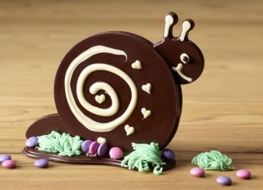 Das Schokoladenerlebnis für Familien – Schnecke in 3D