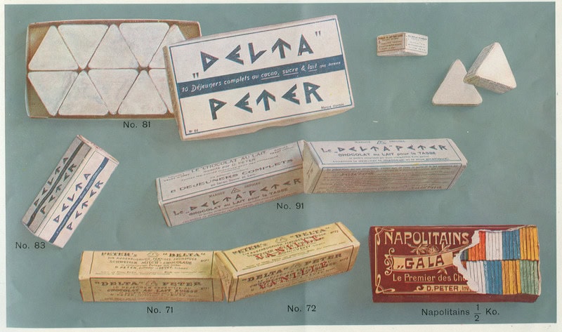 1_Peter Delta and Gala, Packaging and Price List, 1907