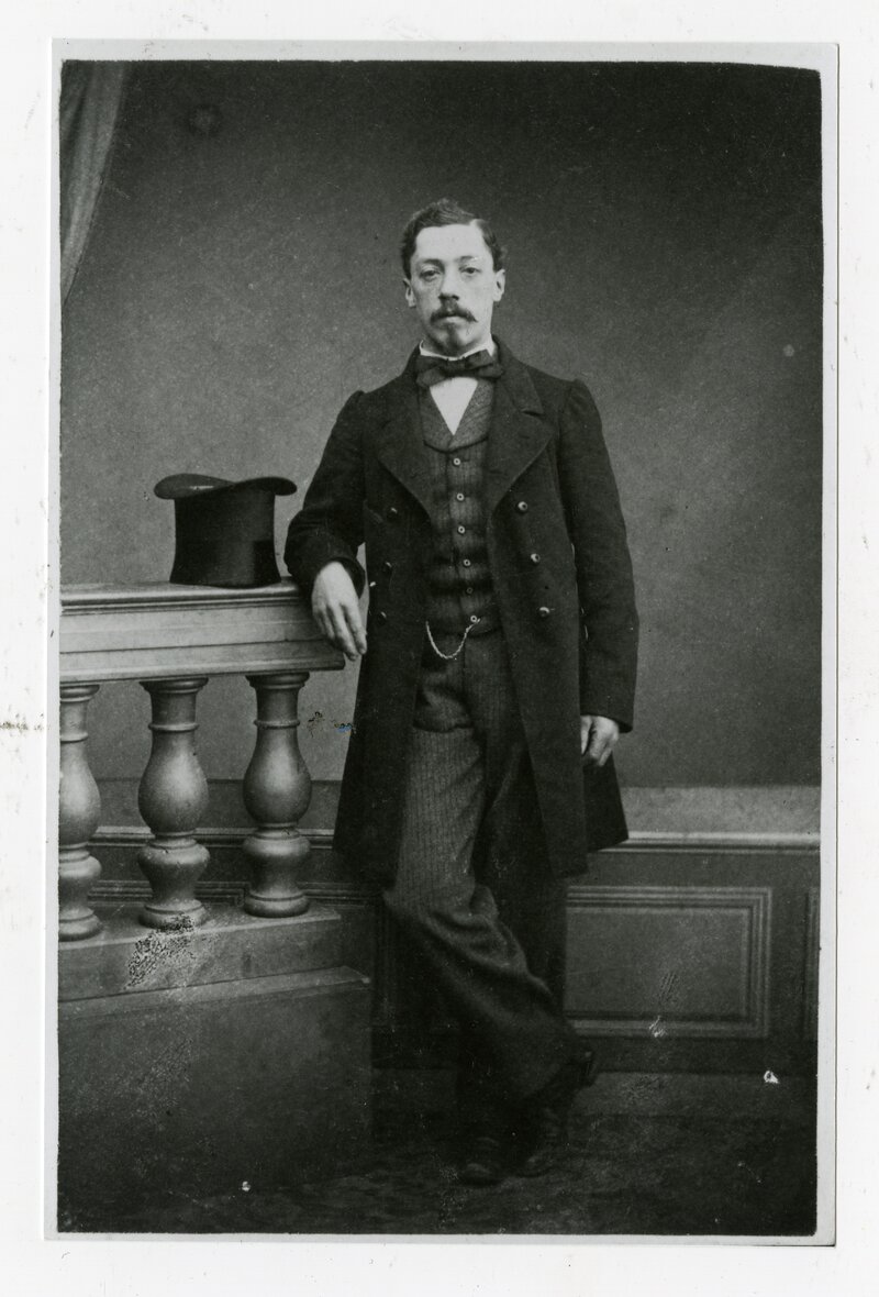 Daniel Peter as young man