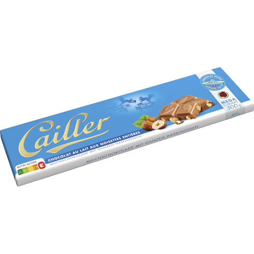 Cailler Milk chocolate with hazelnuts 300g