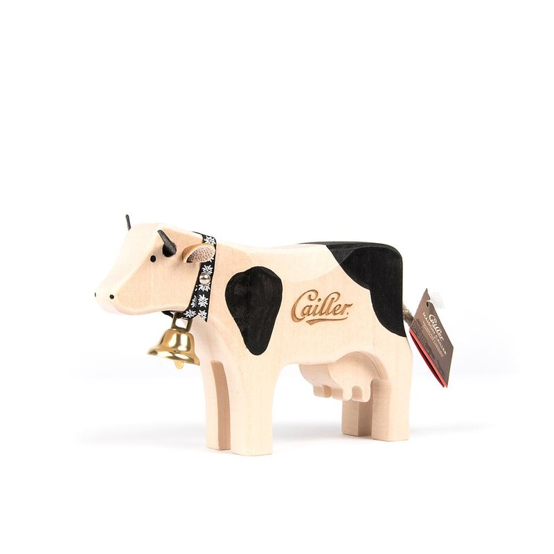 Vache en bois - grande taille