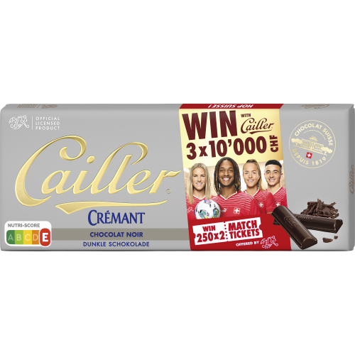 Sortiment of Cailler bars 5x100g