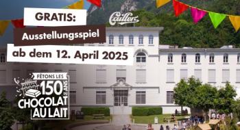 Maison Cailler Feiern Sie 150 Jahre Milchschokolade: Eine unterhaltsame und einzigartige Ausstellung für die ganze Familie!